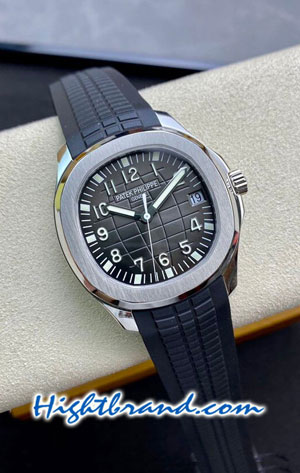 Patek Philippe Aquanaut 5167-001 Black Dial Swiss 3KF Replica Watch 04