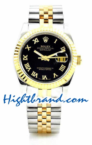 Rolex Replica Datejust Two Tone Watch 01