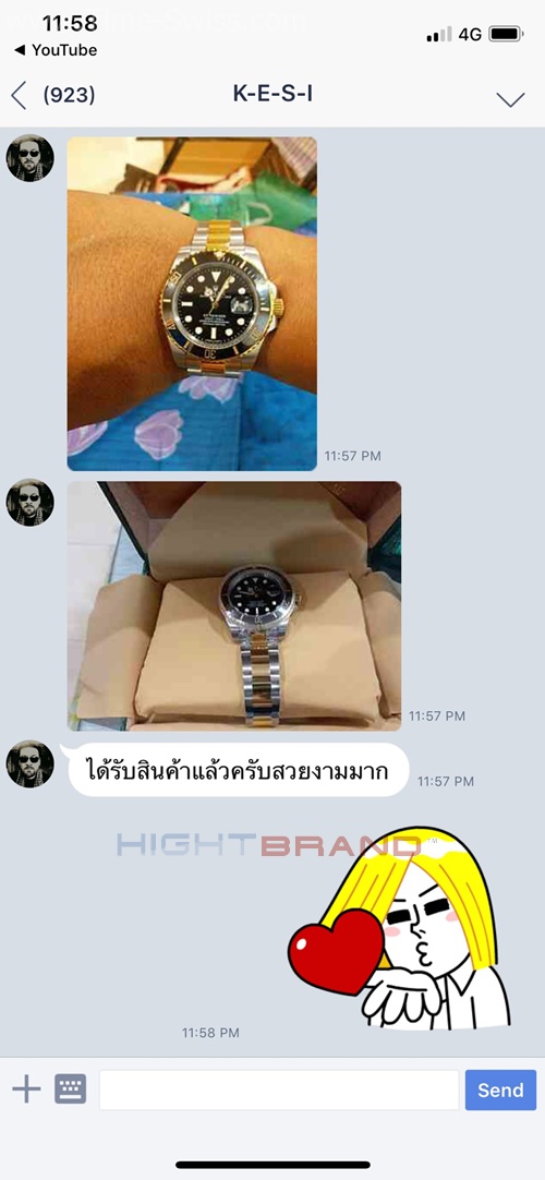 รีวิว ลูกค้า Rolex AAA SUB