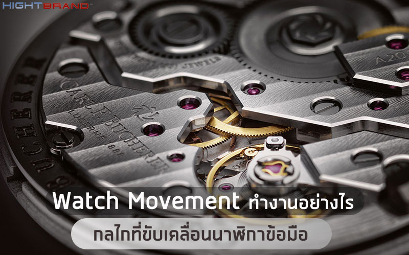 Watch Movement กลไกที่ขับเคลื่อนนาฬิกาข้อมือทุกเรือน
