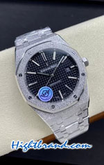 Audemars Piguet Royal Oak 15410BC Black Dial 41MM Swiss APS Replica Watch 03