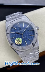 Audemars Piguet Royal Oak 15410BC Blue Dial 41MM Swiss APS Replica Watch 02