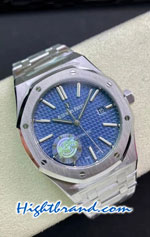 Audemars Piguet Royal Oak Blue Dial 41MM Swiss APS Replica Watch 03