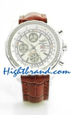 Breitling for Bentley Leather Watch 20