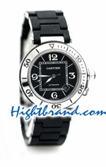 Cartier De Pasha Seatimer Swiss Replica Watch 1