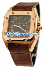 Cartier Santos 100 Swiss Replica Watch 16