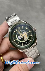 Omega Seamaster Aqua Terra 150M GMT Worldtime Green Dial 43mm Swiss VSF Replica Watch 03