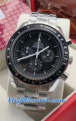 Omega Seamaster Moonwath Chronograph Black Dial 44mm Replica Watch 03