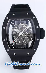 Richard Mille RM-055 Ceramic Casing with Genuine Tourbillon Super Clone Swiss Replica Watch 01