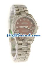 Rolex Replica Datejust Swiss Watch - Boy Size 36<font color=red>หมดชั่วคราว</font>