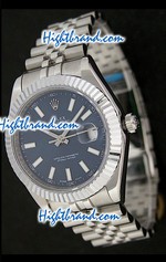 Rolex Replica Datejust II Blue Swiss Watch 08