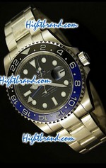 Rolex Replica GMT Masters II Black Blue - Swiss Watch 122