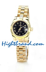 Rolex Replica Datejust Gold Ladies Watch 19