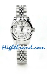 Rolex Replica Datejust Silver Ladies Watch 10