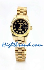 Rolex Replica Datejust Gold Ladies Watch 20