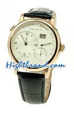 A. Lange & Sohne Lange 1 Pink Gold Replica Watch 02