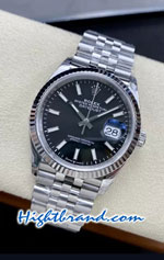 Rolex Datejust 36mm Black Dial Jubilee VSF Swiss AAA Watch 05