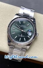 Rolex Datejust 36mm Green Dial VSF Swiss AAA Watch 01