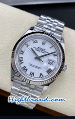 Rolex Datejust 36mm White Dial Roman Jubilee VSF Swiss AAA Watch 03