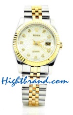 Rolex Replica Datejust Two Tone Watch 02