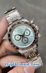 Rolex Daytona Ice Blue 4131 Swiss QF Replica Watch 13