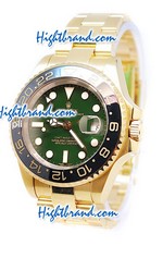 Rolex Replica GMT Masters II Gold - Swiss Watch 10