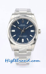 Rolex Oyster Perpetual 36MM Blue Dial Swiss Replica Watch 02