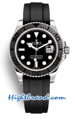 Rolex Yachtmaster Black Dial Ceramic 42mm Swiss Watch 05