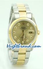Rolex DateJust Replica Watch Oyester - 5