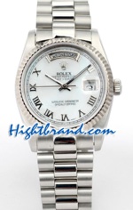 Rolex Day Date Silver - 2