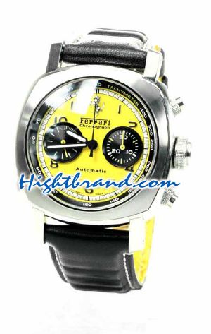 Panerai Ferrari Granturismo Chronograph Swiss Replica Watch 2