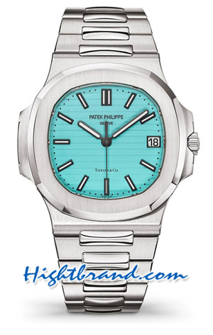 Patek Philippe Nautilus Tiffany Dial Swiss Replica Watch 05