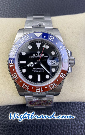 Rolex GMT Masters II Pepsi Red Blue 3285 - Swiss Clean Replica Watch 05
