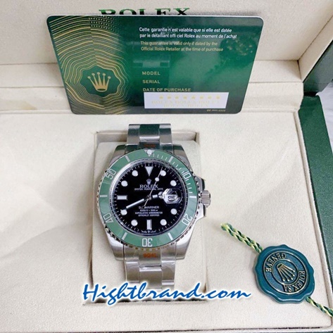 Rolex Submariner Starbuck Blue Dial 40mm Replica Watch 03